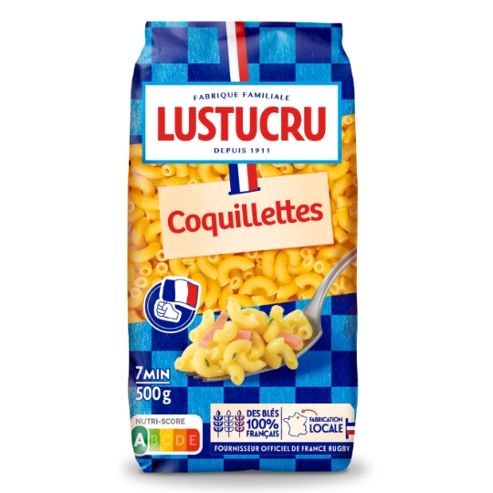 Pâtes coquillettes LUSTUCRU