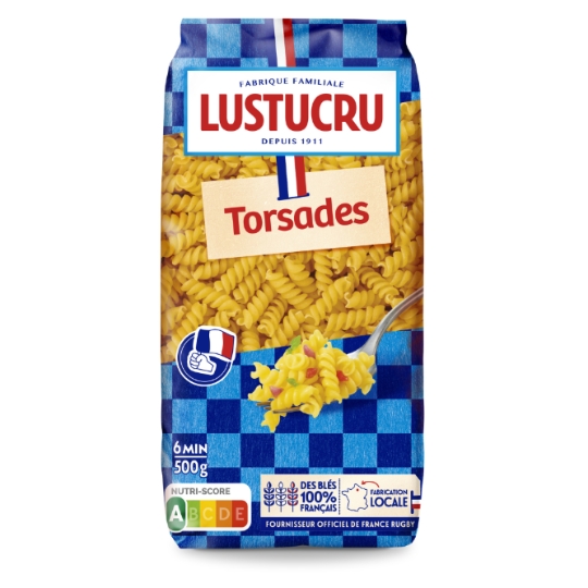 Pâtes torsades LUSTUCRU