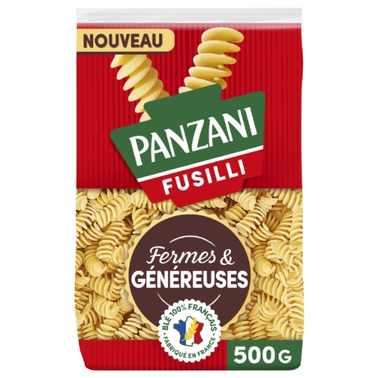Pâtes fusilli fermes et généreuses PANZANI