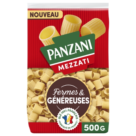 Pâtes Mezzati Fermes et Généreuses PANZANI