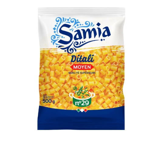 Pâtes Ditalini Moyen n°29 SAMIA