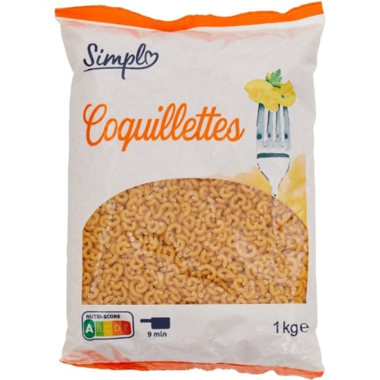 Pâtes coquillettes SIMPL