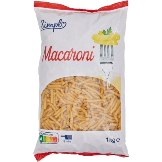 Pâtes macaroni SIMPL