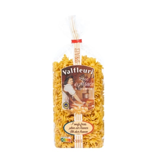 Pâtes spirales VALFLEURI