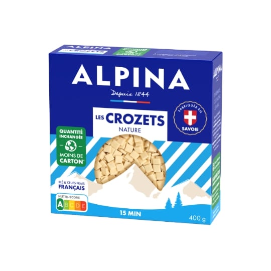 Pâtes Crozets ALPINA