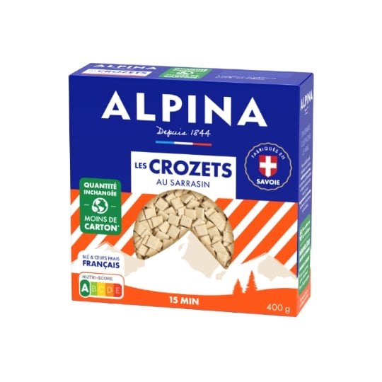 Pâtes Crozets au Sarrasin ALPINA