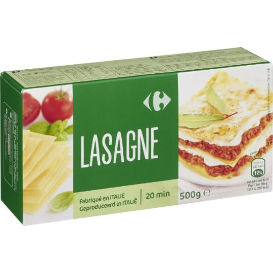 Pâtes lasagnes CARREFOUR CLASSIC'