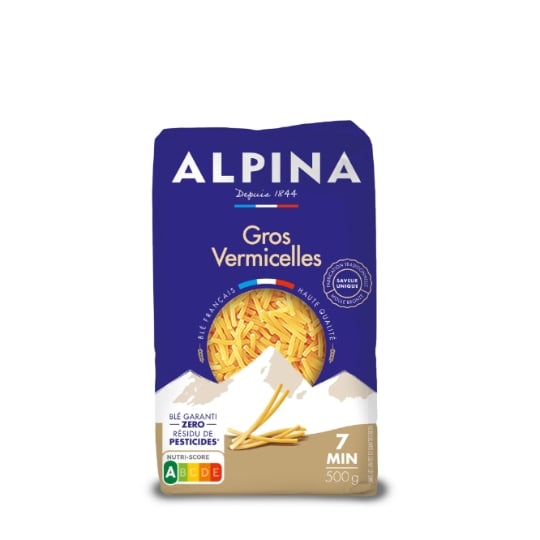 Pâtes vermicelles gros ALPINA