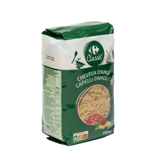 Pâtes Cheveux d'Ange CARREFOUR CLASSIC'