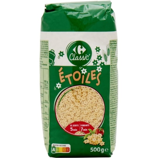 Pâtes Étoiles CARREFOUR CLASSIC'