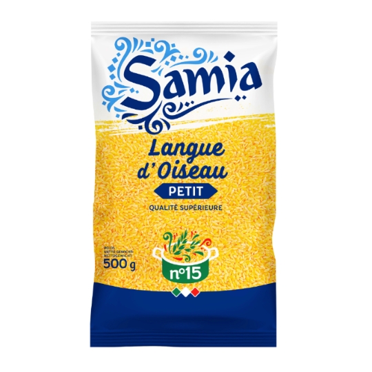 Pâtes Langue d'Oiseau Petit n°15 SAMIA