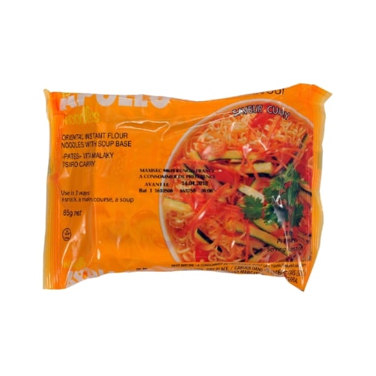 Nouilles instantanées saveur curry APOLLO