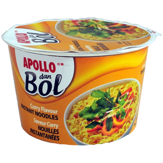 Nouilles Instantanées Saveur Curry Dan Bol APOLLO