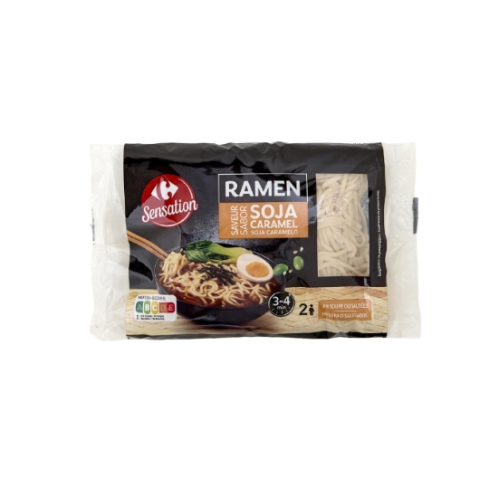 Ramen soja et caramel CARREFOUR SENSATION