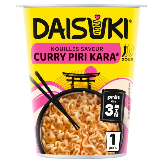 Nouilles Instantanées Saveur Curry Piri Kara DAISUKI