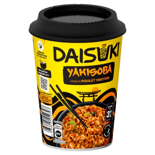 Nouilles Instantanées saveur poulet yakitori DAISUKI