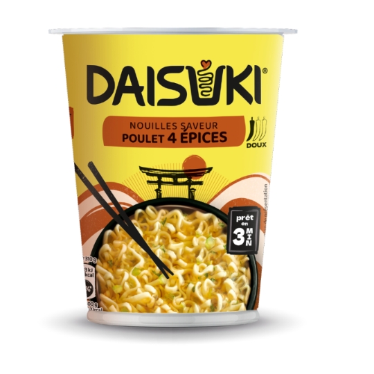 Nouilles Poulet 4 Epices DAISUKI
