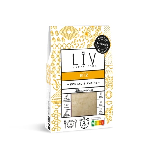 Façon riz konjac & avoine LIV HAPPY FOOD