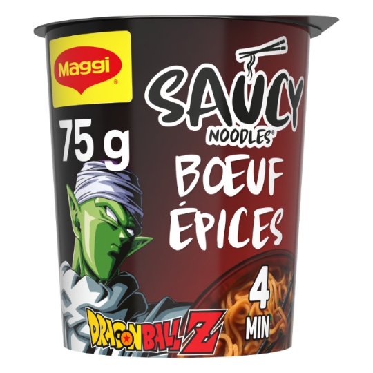 Nouilles Instantanées Saucy Noodles Saveur Boeuf Épices MAGGI