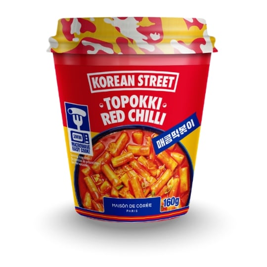 Plat Cuisiné Topokki Red Chilli MAISON DE COREE
