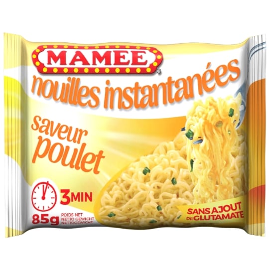 Nouilles déshydratées saveur poulet MAMEE