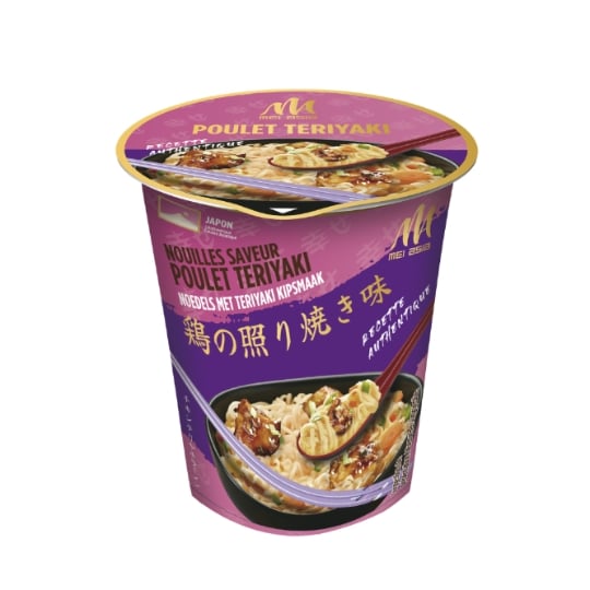 Nouilles Instantanées Saveur Poulet Teriyaki MEI ASIA