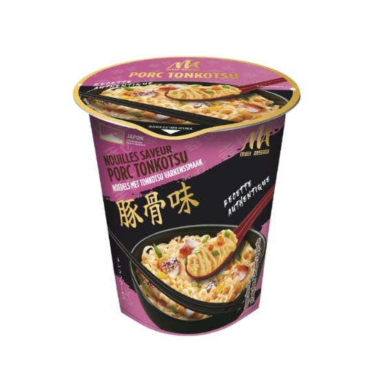 Nouilles Instantanées Saveur Porc Tonkotsu MEI ASIA