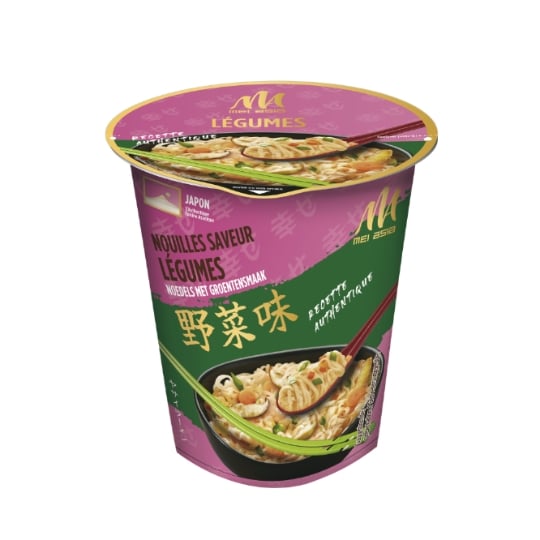 Nouilles Instantanées Saveur Légumes MEI ASIA