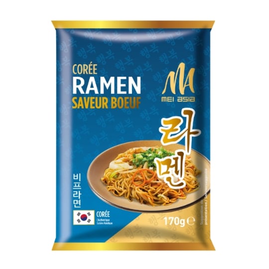 Nouilles Ramen Saveur Bœuf MEI ASIA