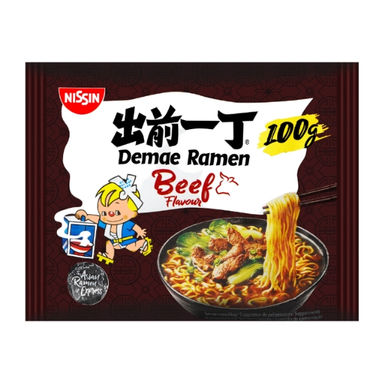 Nouilles Instantanées Ramen Demae Saveur Bœuf NISSIN