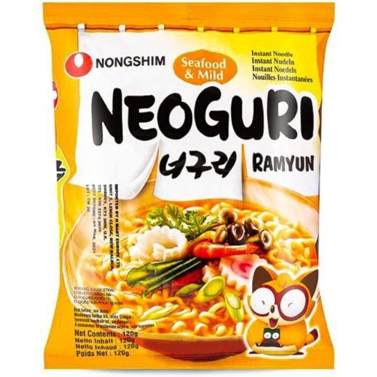 Soupe de Nouilles Saveur Fruits de Mer NONGSHIM