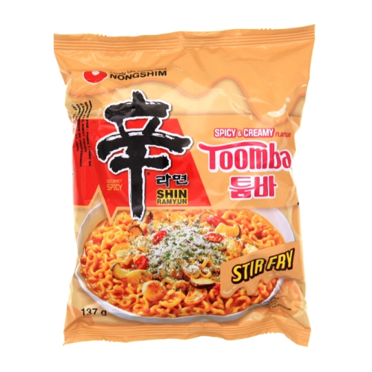 Pâtes Shin Ramyun Saveur Toomba Epicé et Crême NONGSHIM