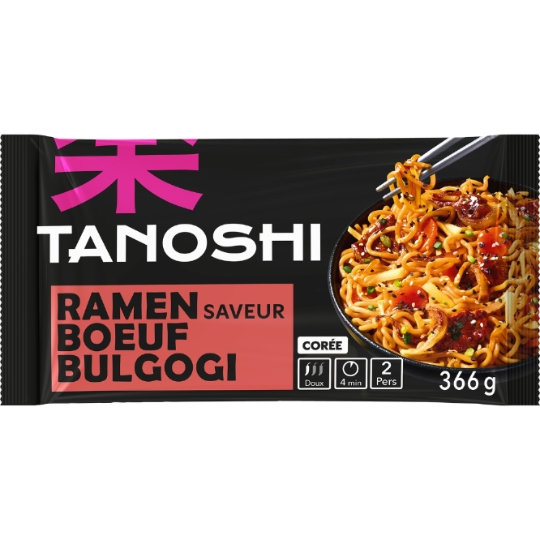 Nouilles Ramen Bœuf Bulogi TANOSHI