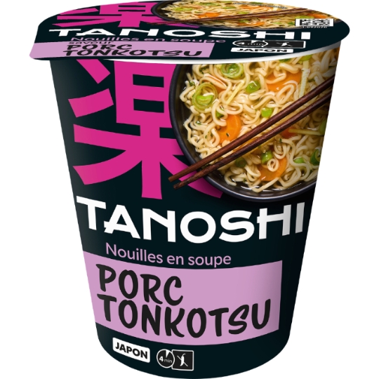 Nouilles Instantanées Saveur Porc Tonkotsu TANOSHI