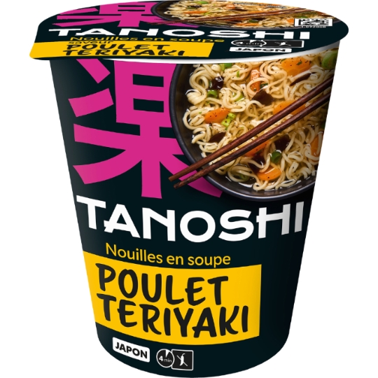 Nouilles Instantanées Saveur Poulet Teriyaki TANOSHI