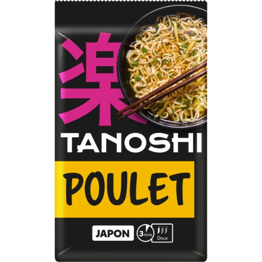 Nouilles Instantanées Saveur Poulet TANOSHI