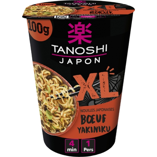 Nouilles Instantanées Saveur Bœuf Yakiniku TANOSHI
