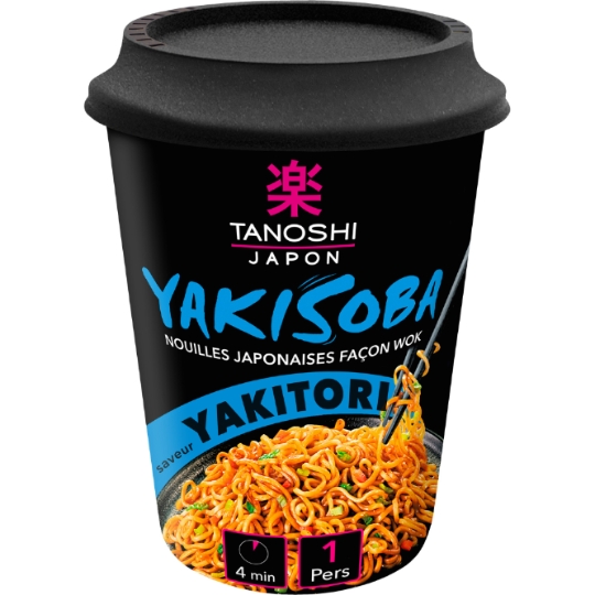 Nouilles Instantanées Yakisoba Saveur Yakitori TANOSHI
