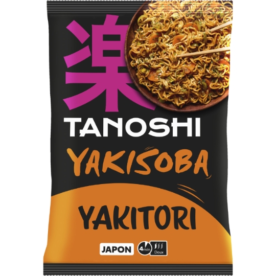 Nouilles Instantanées Yakisoba Saveur Yakitori TANOSHI
