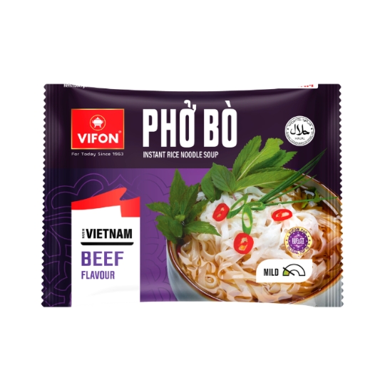 Soupe de Nouilles Instantanée Phở Bò Saveur Bœuf VIFON
