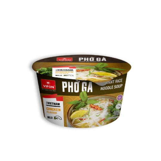 Soupe Instantanée Phở Gà Nouilles de Riz Saveur Poulet VIFON