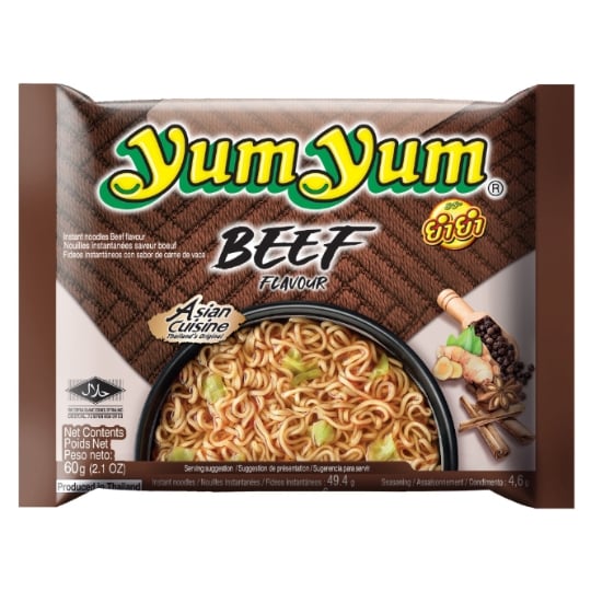 Nouilles Instantanées Saveur Boeuf Halal YUM YUM