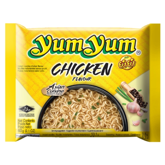 Nouilles Instantanées Saveur Poulet YUM YUM