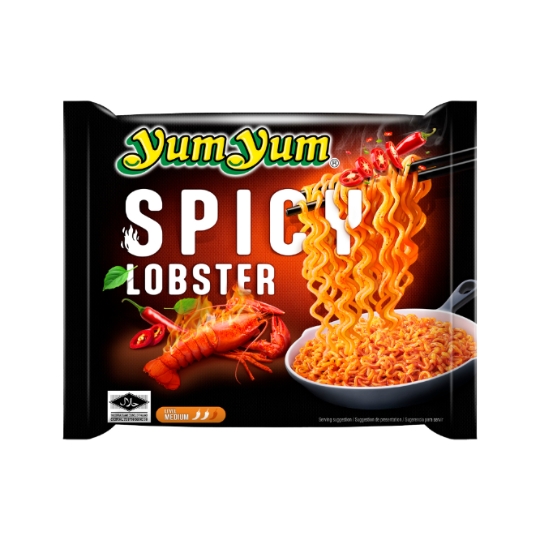 Nouilles Instantanées saveur spicy langouste YUM YUM
