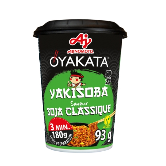 Nouilles Instantanées Yakisoba Saveur Soja Classique OYAKATA