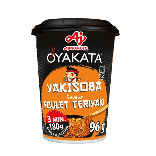 Nouilles Instantanées Yakisoba Saveur Poulet Teriyaki OYAKATA