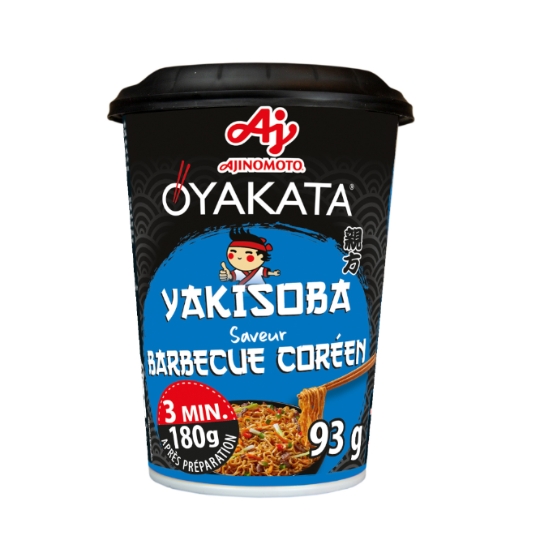 Nouilles Instantanées Yakisoba Saveur Barbecue Coréen OYAKATA