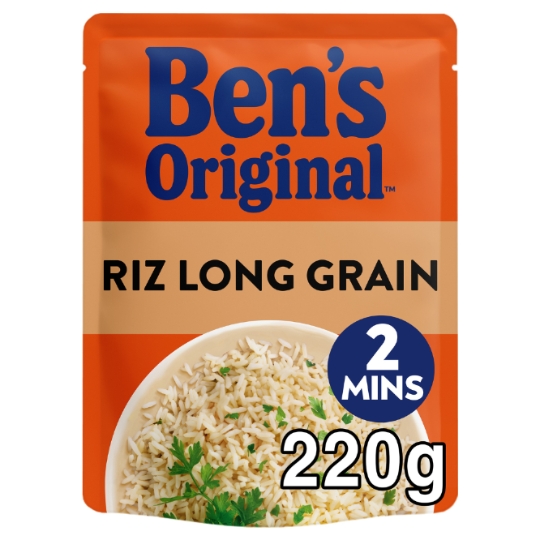 Riz Long Grain 2min BEN'S ORIGINAL