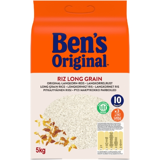 Riz Long Grain 10mm BEN'S ORIGINAL