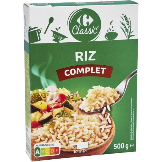 Riz Complet CARREFOUR CLASSIC'